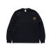 画像1: RATS/CIRCLE POCKET LS T  BLACK (1)