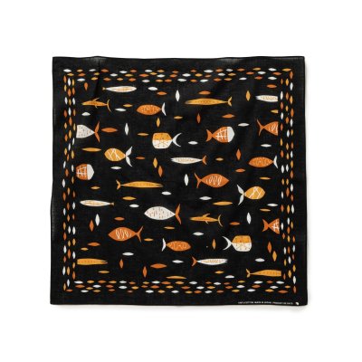 画像1: RATS/BANDANA  BLACK