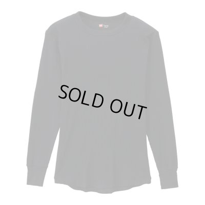 画像3: HANES/CREW NECK L.SLEEVE THERMAL  OFF WHITE