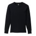 画像1: HANES/BEEFY THERMAL LS T  BLACK (1)