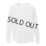 HANES/CREW NECK L.SLEEVE THERMAL  GRAY