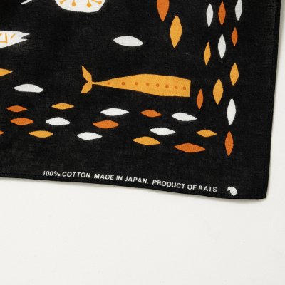 画像2: RATS/BANDANA  BLACK