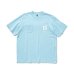 画像1: RATS/FLAG POCKET T  L.BLUE (1)