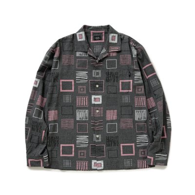 画像1: RATS/ATOMIC C/R SHIRT  GRAY