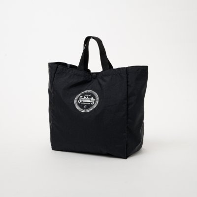 画像1: RATS/NYLON MINI TOTE BAG  BLACK