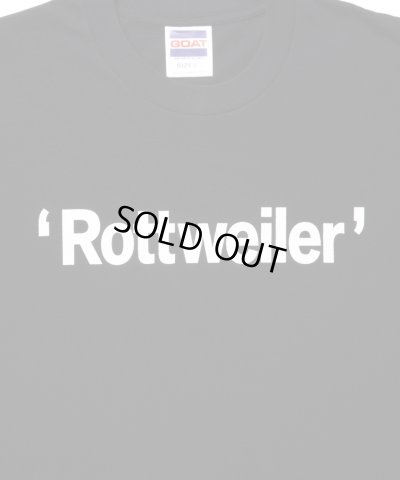 画像3: ROTTWEILER/RW T  BLACK