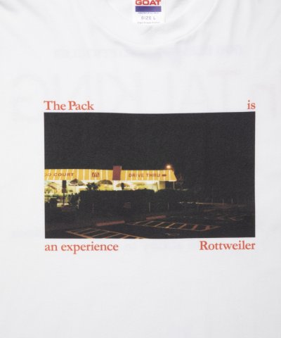 画像3: ROTTWEILER/CAL NIGHT PHOTO T  WHITE
