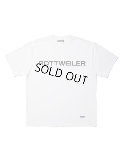 画像1: ROTTWEILER/R9 LOGO T  WHITE