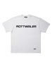 画像1: ROTTWEILER/R9 LOGO T  WHITE (1)
