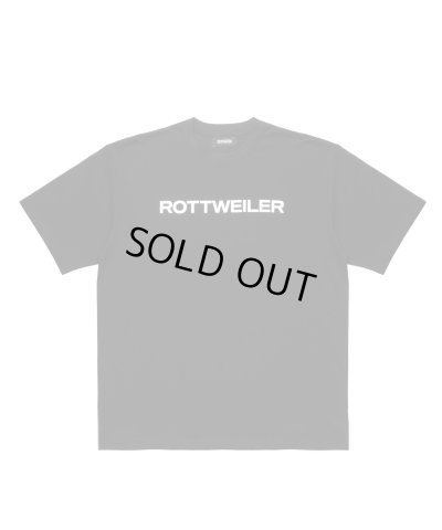 画像1: ROTTWEILER/R9 LOGO T  BLACK