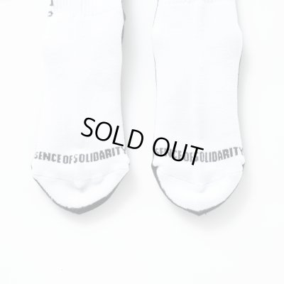 画像3: RATS/TWO TONE PILE SOCKS  WHITExBLACK