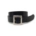 画像1: RATS/LEATHER BELT BLACKxSILVER (1)