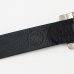 画像2: RATS/LEATHER BELT BLACKxSILVER (2)