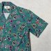 画像4: ALCARZA/OPEN SHIRT SKULL  TURQUISE (4)