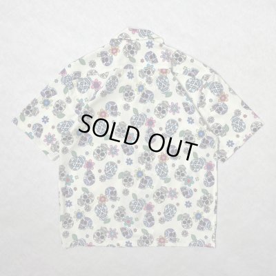 画像2: ALCARZA/OPEN SHIRT SKULL  OFFWHITE