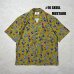画像1: ALCARZA/OPEN SHIRT SKULL  MUSTARD (1)