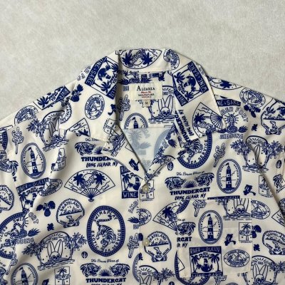 画像4: ALCARZA/OPEN SHIRT STICKER  OFFWHITE