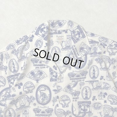 画像4: ALCARZA/OPEN SHIRT STICKER  OFFWHITE