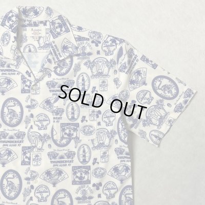 画像3: ALCARZA/OPEN SHIRT STICKER  OFFWHITE