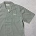 画像4: ALCARZA/BACK EMBROIDERY SHIRT PYTHON  GREEN (4)