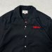 画像3: ALCARZA/BACK EMBROIDERY SHIRT WOLF  BLACK (3)