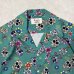 画像3: ALCARZA/OPEN SHIRT SKULL  TURQUISE (3)