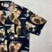 画像3: ALCARZA/x葛飾北斎 OPEN COLLAR SHIRT 妖怪 DARKNAVY (3)