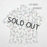 ALCARZA/OPEN SHIRT SKULL  OFFWHITE