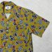 画像4: ALCARZA/OPEN SHIRT SKULL  MUSTARD (4)