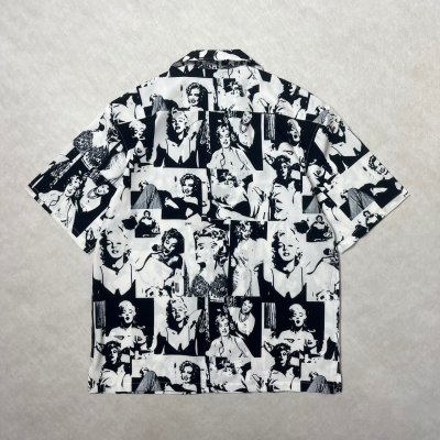 画像2: ALCARZA/OPEN SHIRT GIRL  WHITE