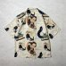 画像2: ALCARZA/x葛飾北斎 OPEN COLLAR SHIRT 妖怪 BEIGE (2)