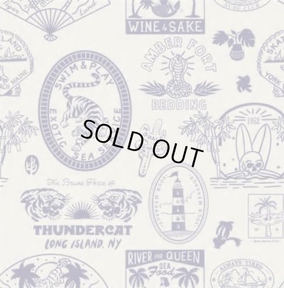 画像5: ALCARZA/OPEN SHIRT STICKER  OFFWHITE