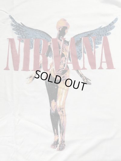 画像3: (店頭在庫分) ROCK OFF/NIRVANA ANGELIC S/S T  WHITE