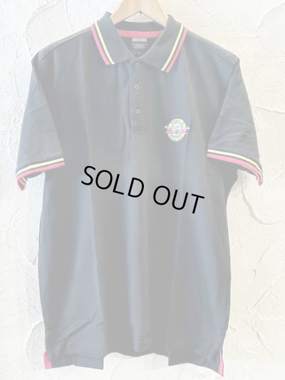 画像1: ROCK OFF/UNISEX POLO SHIRT GUNS N ROSES  BLACK