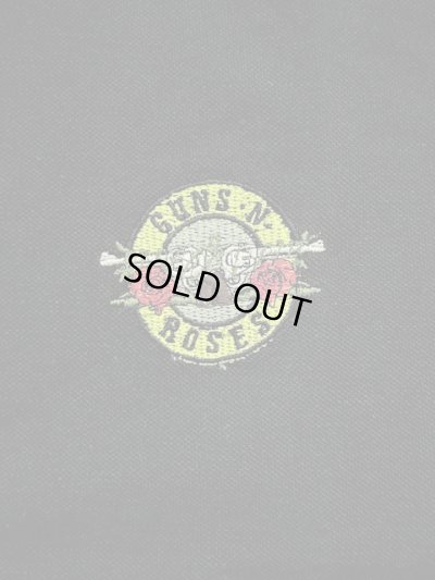 画像4: ROCK OFF/UNISEX POLO SHIRT GUNS N ROSES  BLACK