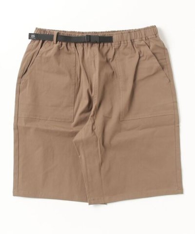 画像1: GYMMASTER/STRETCH HERRINGBONE SHORTS  K.BROWN
