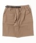 画像1: GYMMASTER/STRETCH HERRINGBONE SHORTS  K.BROWN (1)