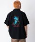 画像2: GYMMASTER/GOOD LIFE EMBROIDERY SHIRT  BLACK (2)