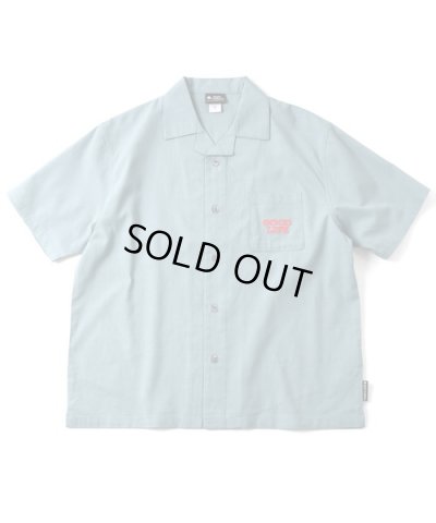 画像2: GYMMASTER/GOOD LIFE EMBROIDERY SHIRT  SLATE BLUE