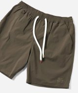 GYMMASTER/MICRO LIP SHORTS  BROWN