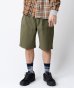 画像3: GYMMASTER/STRETCH HERRINGBONE SHORTS  CHARCOAL