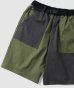 画像3: GYMMASTER/STRETCH HERRINGBONE SHORTS  OLIVExCHARCOAL