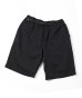 画像1: GYMMASTER/STRETCH HERRINGBONE SHORTS  BLACK (1)