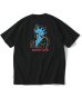画像3: GYMMASTER/GOOD LIFE EMBROIDERY T  BLACK