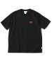 画像4: GYMMASTER/GOOD LIFE EMBROIDERY T  BLACK