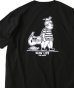 画像1: GYMMASTER/SLOW LIFE T  BLACK (1)