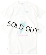 GYMMASTER/GOOD LIFE EMBROIDERY T  WHITE