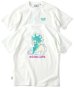 画像1: GYMMASTER/GOOD LIFE EMBROIDERY T  WHITE (1)