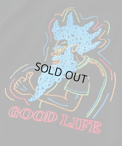 画像5: GYMMASTER/GOOD LIFE EMBROIDERY T  WHITE