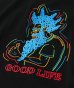 画像5: GYMMASTER/GOOD LIFE EMBROIDERY T  BLACK